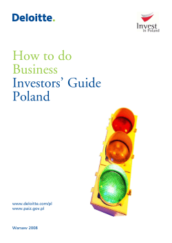 How to do Business Investors’ Guide Poland