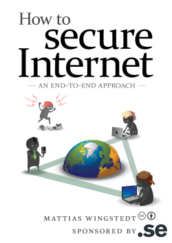 secure Internet How to Matti as Wingstedt