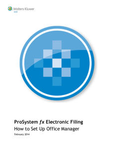 fx How to Set Up Office Manager February 2014
