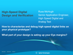 High-Speed Digital Design and Verification