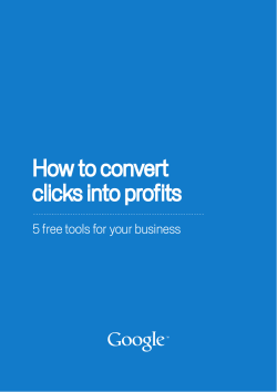 How to convert clicks into profits  5 free tools for your business