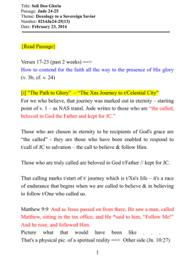 {Read Passage} Verses 17-23 (past 2 weeks) ==>
