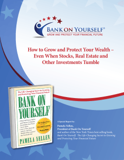 How to Grow and Protect Your Wealth – Other Investments Tumble