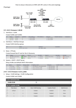 How to setup L2 discovery on DWC with DFL series... [Topology]  Firmware: 2.40.02