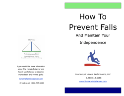 How To Prevent Falls And Maintain Your Independence
