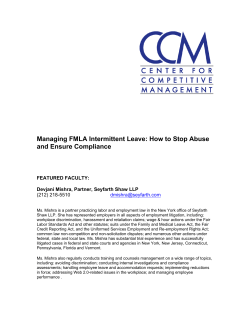 Managing FMLA Intermittent Leave: How to Stop Abuse and Ensure Compliance