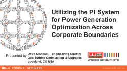 Utilizing the PI System for Power Generation Optimization Across Corporate Boundaries