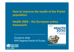 How to improve the health of the Polish l ti population