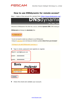 How to use DNSdynamic for remote access?  .
