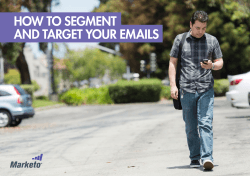 How to segment and target your emails