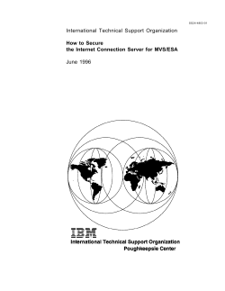 International Technical Support Organization June 1996 How to Secure