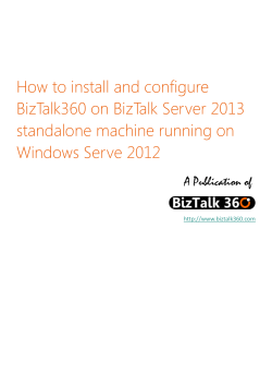 How to install and configure BizTalk360 on BizTalk Server 2013