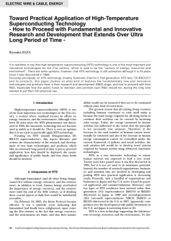 ELECTRIC WIRE &amp; CABLE, ENERGY