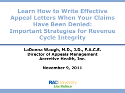 Learn How to Write Effective Appeal Letters When Your Claims