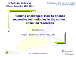 Funding challenges: How to finance expensive technologies in the context