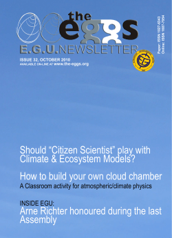 Should “Citizen Scientist” play with Climate &amp; Ecosystem Models?