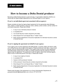 How to become a Delta Dental producer