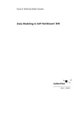 Modeling Weaver* in SAP Net Galileo