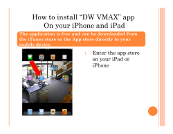How to install “DW VMAX” app On your iPhone and iPad