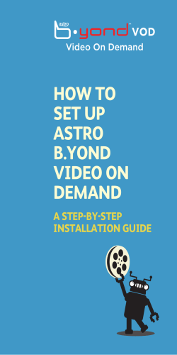 HOW TO SET UP ASTRO B.YOND