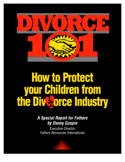 O 1 1 DIVORCE How to Protect