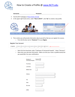 @  www.NCTI.edu