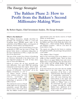 The Bakken Phase 2: How to Profit from the Bakken’s Second