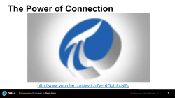 The Power of Connection  1