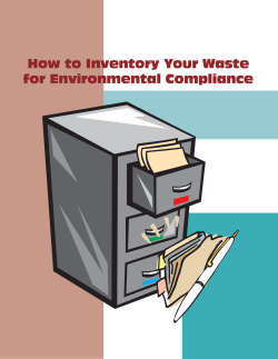 How to Inventory Your Waste for Environmental Compliance