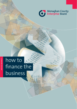 how to finance the business T
