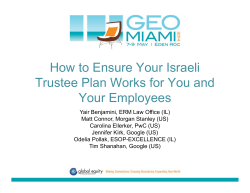 How to Ensure Your Israeli Trustee Plan Works for You and