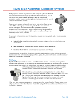 How to Select Automation Accessories for Valves T