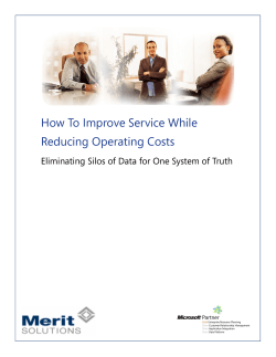 How To Improve Service While Reducing Operating Costs