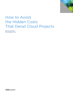 How to Avoid the Hidden Costs That Derail Cloud Projects