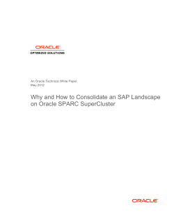 Why and How to Consolidate an SAP Landscape