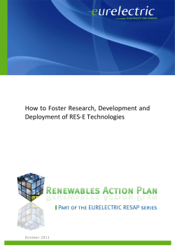 How to Foster Research, Development and Deployment of RES-E Technologies