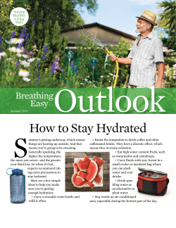 Outlook S How to Stay Hydrated Breathing