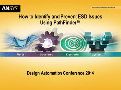 How to Identify and Prevent ESD Issues Using PathFinder™