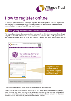 How to register online