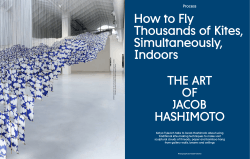 How to Fly Thousands of Kites Simultaneously Indoors