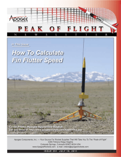 How To Calculate Fin Flutter Speed In This Issue