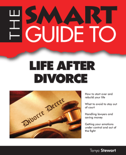 How to start over and rebuild your life of court