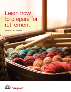 Learn how to prepare for retirement Investor education