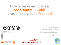 How to make my business &amp; . Live, on the ground