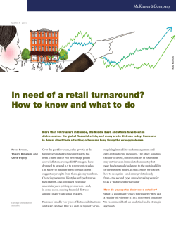 In need of a retail turnaround?