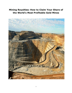 Mining Royalties: How to Claim Your Share of  1