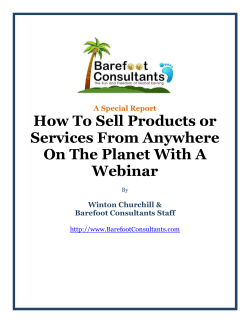 How To Sell Products or Services From Anywhere