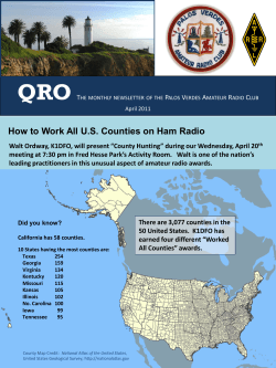 QRO How to Work All U.S. Counties on Ham Radio