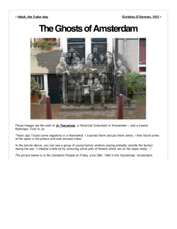 The Ghosts of Amsterdam