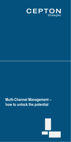 Multi-Channel Management – how to unlock the potential